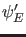$ \psi_E'$
