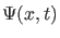 $ \Psi(x,t)$
