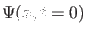 $ \Psi(x,t=0)$