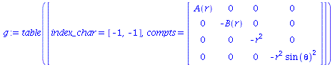 `:=`(g, table([index_char = [-1, -1], compts = Matrix(%id = 22561976)]))