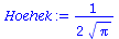`+`(`/`(`*`(`/`(1, 2)), `*`(`^`(Pi, `/`(1, 2)))))