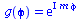 g(phi) = exp(`*`(I, `*`(m, `*`(phi))))