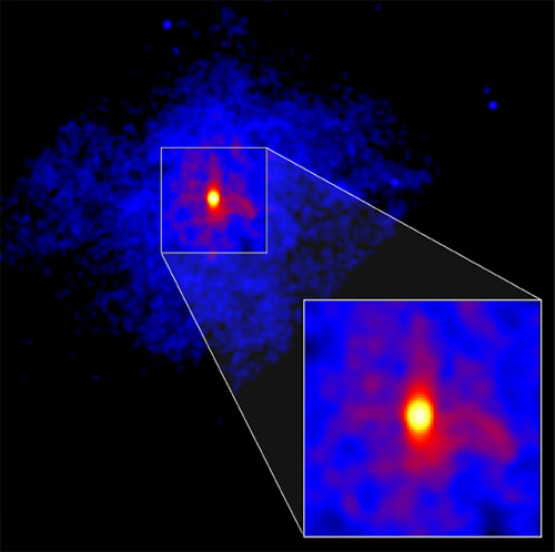 X-Ray Image of a Quarkstar?